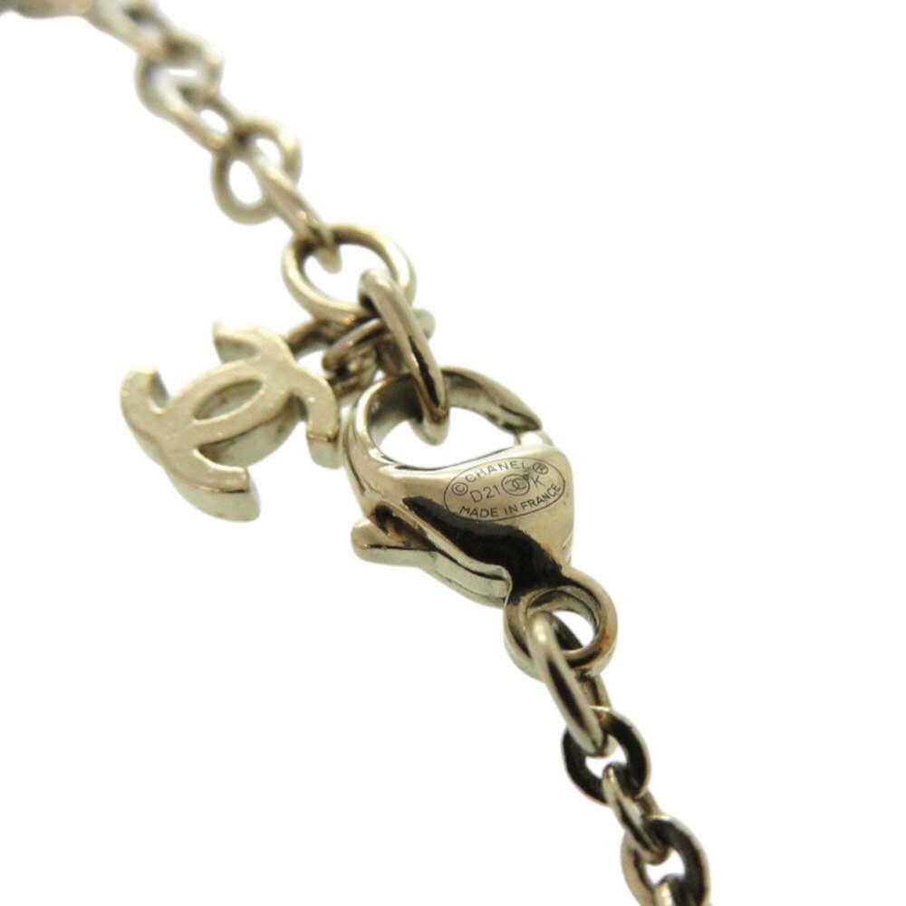CHANEL Authentic Red Logo Necklace - Picture 5 of 8